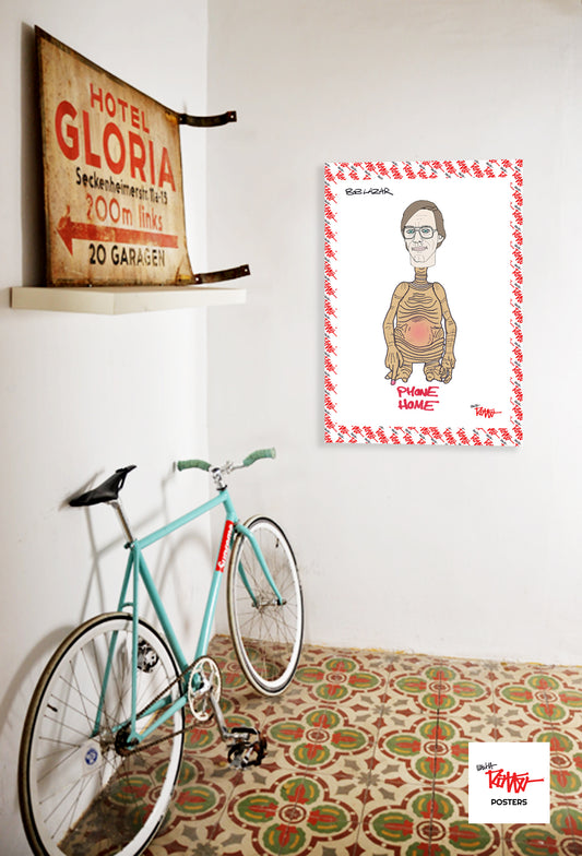 BOB LAZAR - PHONE HOME A3 Poster