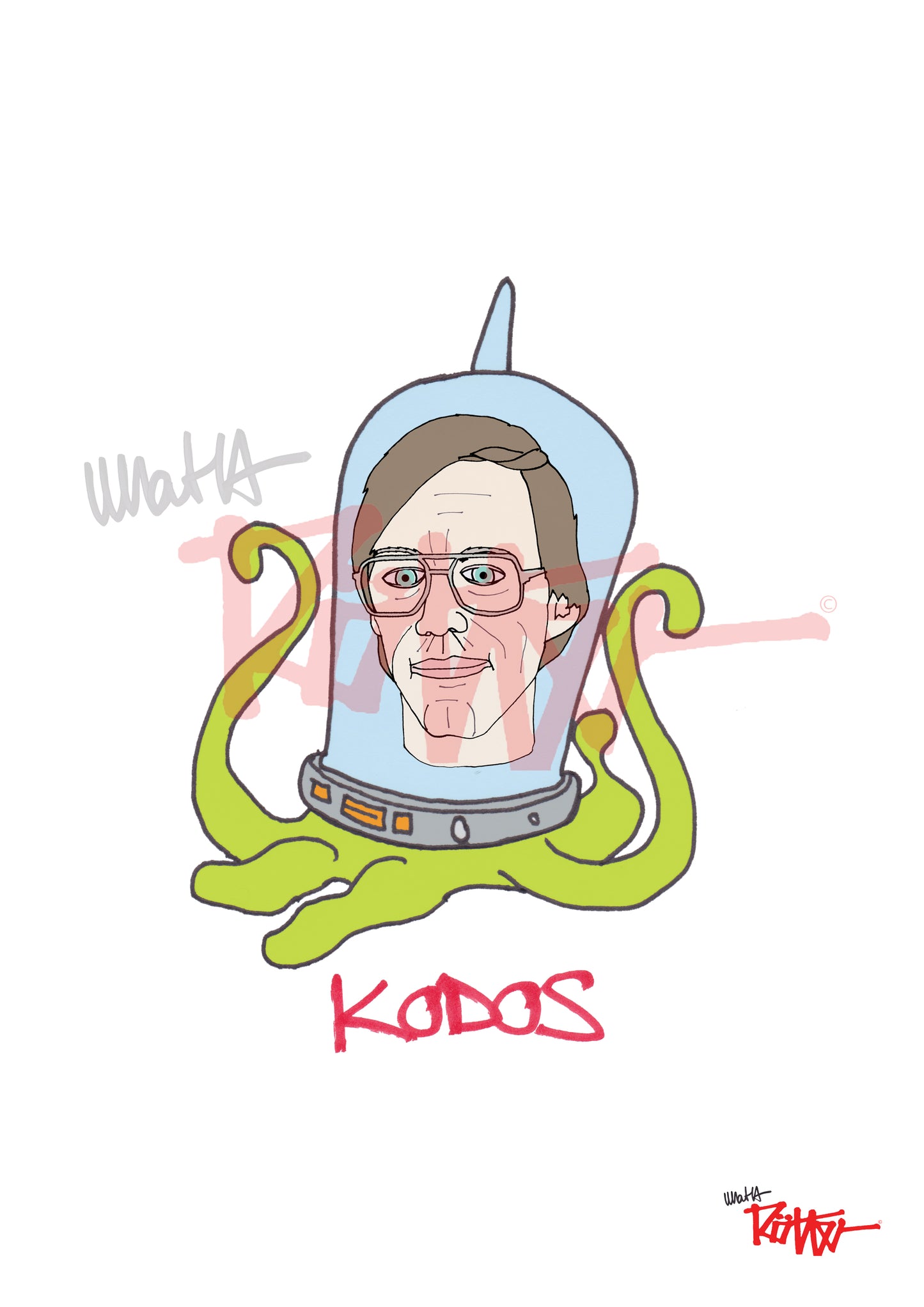 BOB LAZAR - KUDOS - T-shirt bio unisexe à col rond