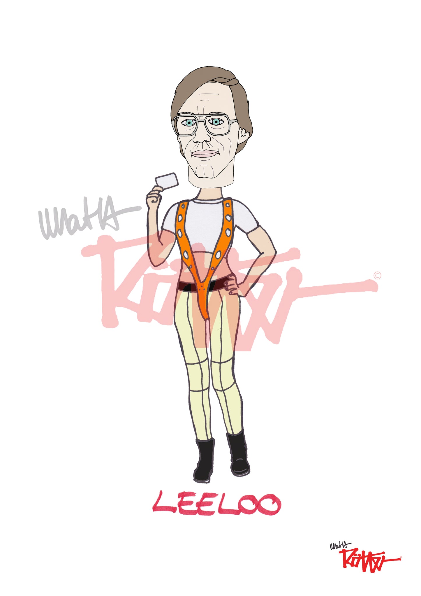 BOB LAZAR - LEELOO - T-shirt col rond unisexe bio