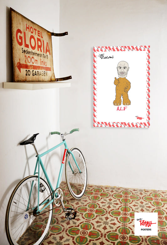 JOE ROGAN - A.L.F - A3 POSTER