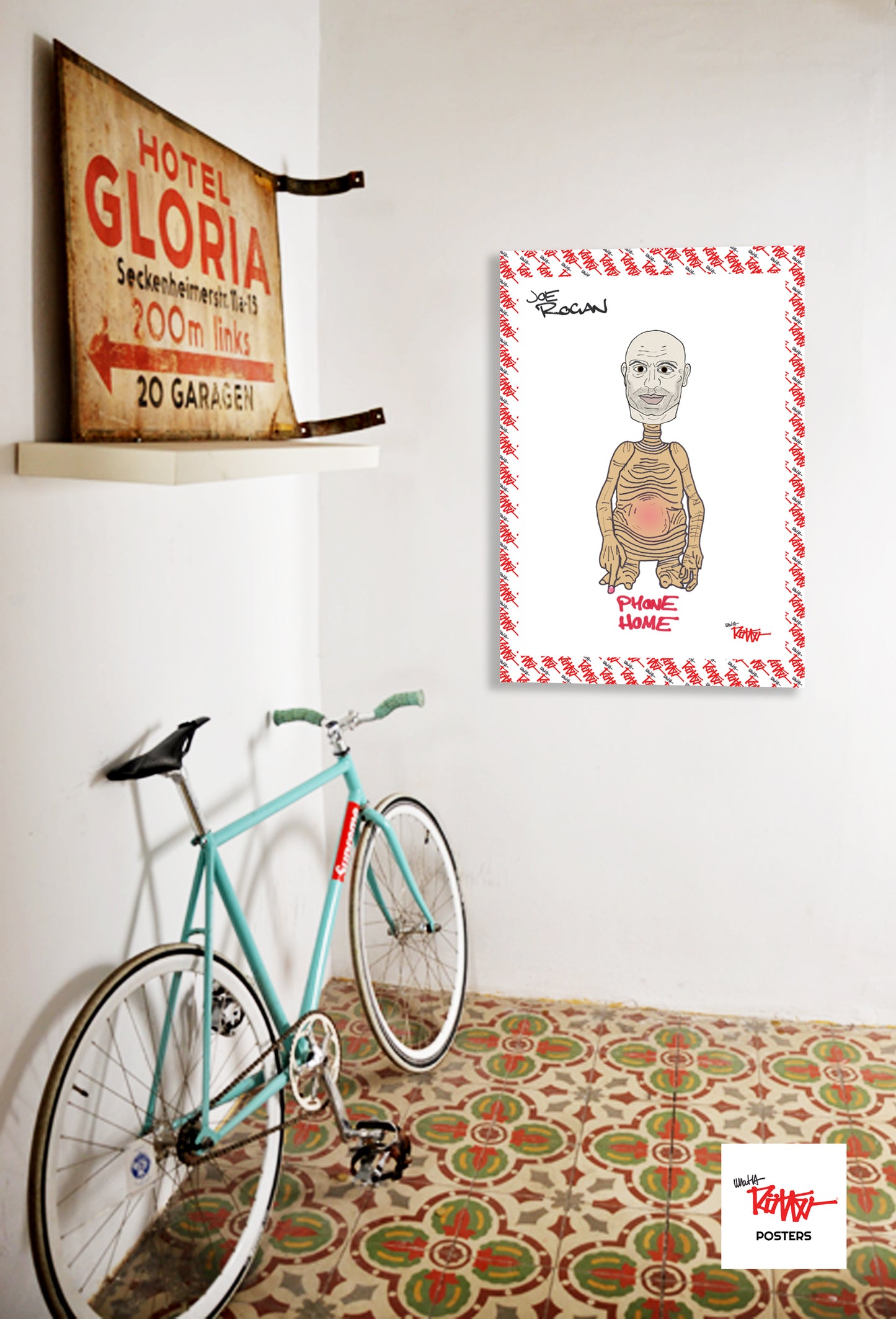 JOE ROGAN - PHONE HOME - A3 POSTER