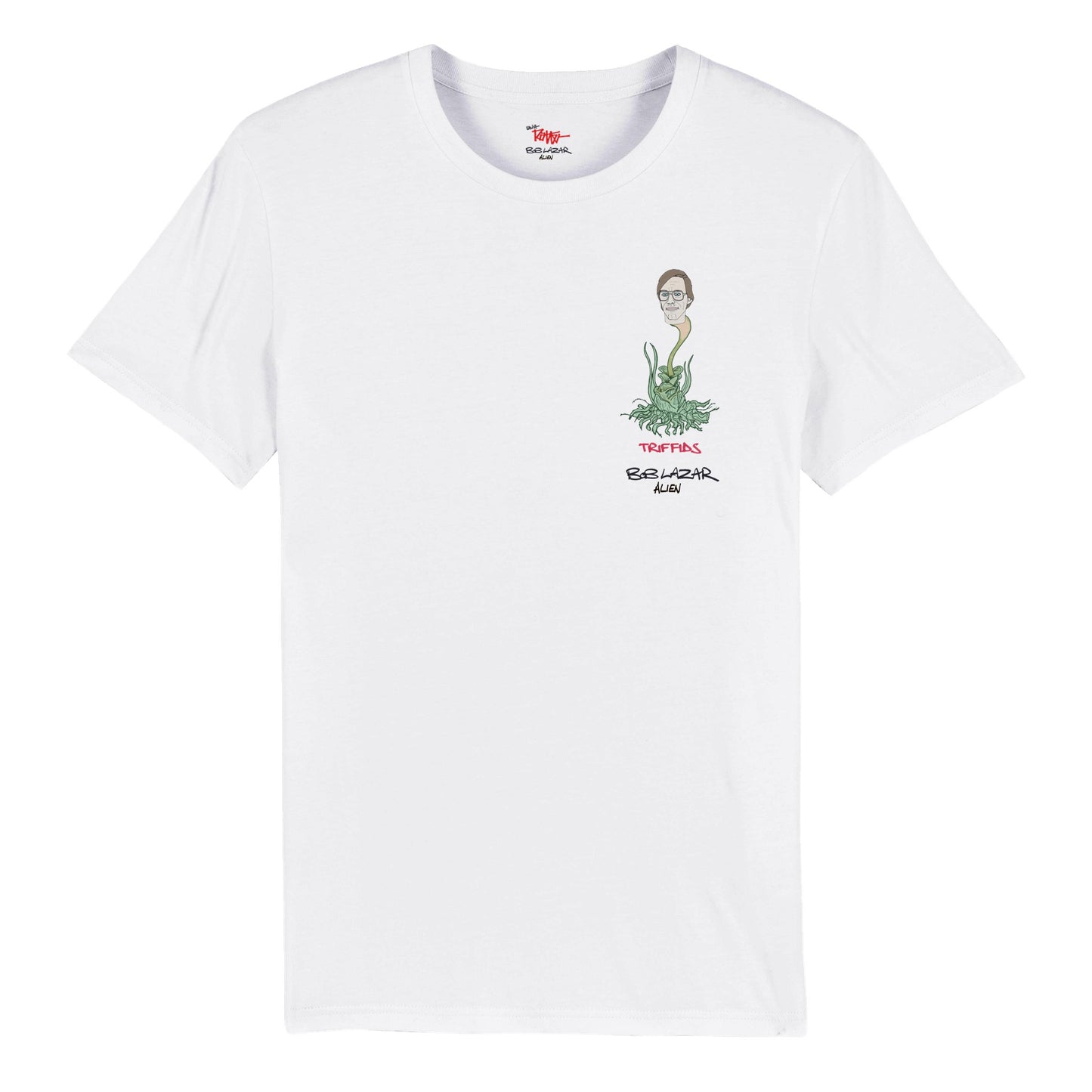 BOB LAZAR - TRIFFIDS - Organic Unisex Crewneck T-shirt