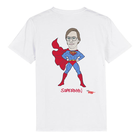 BOB LAZAR - SUPERMAN - T-shirt col rond bio unisexe