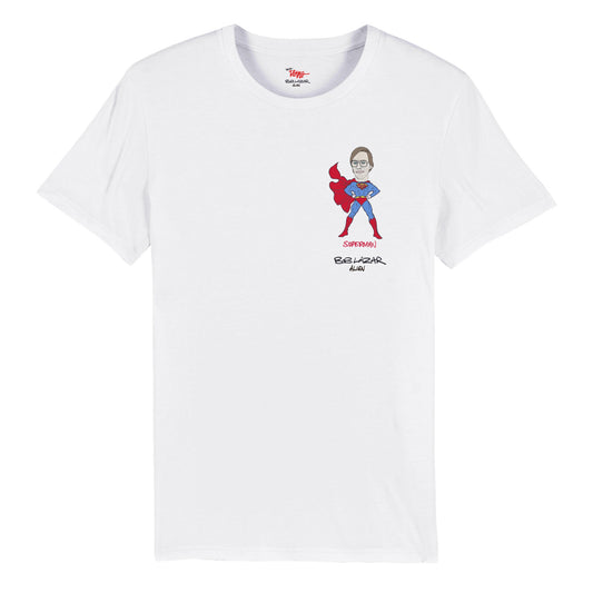 BOB LAZAR - SUPERMAN - T-shirt col rond bio unisexe