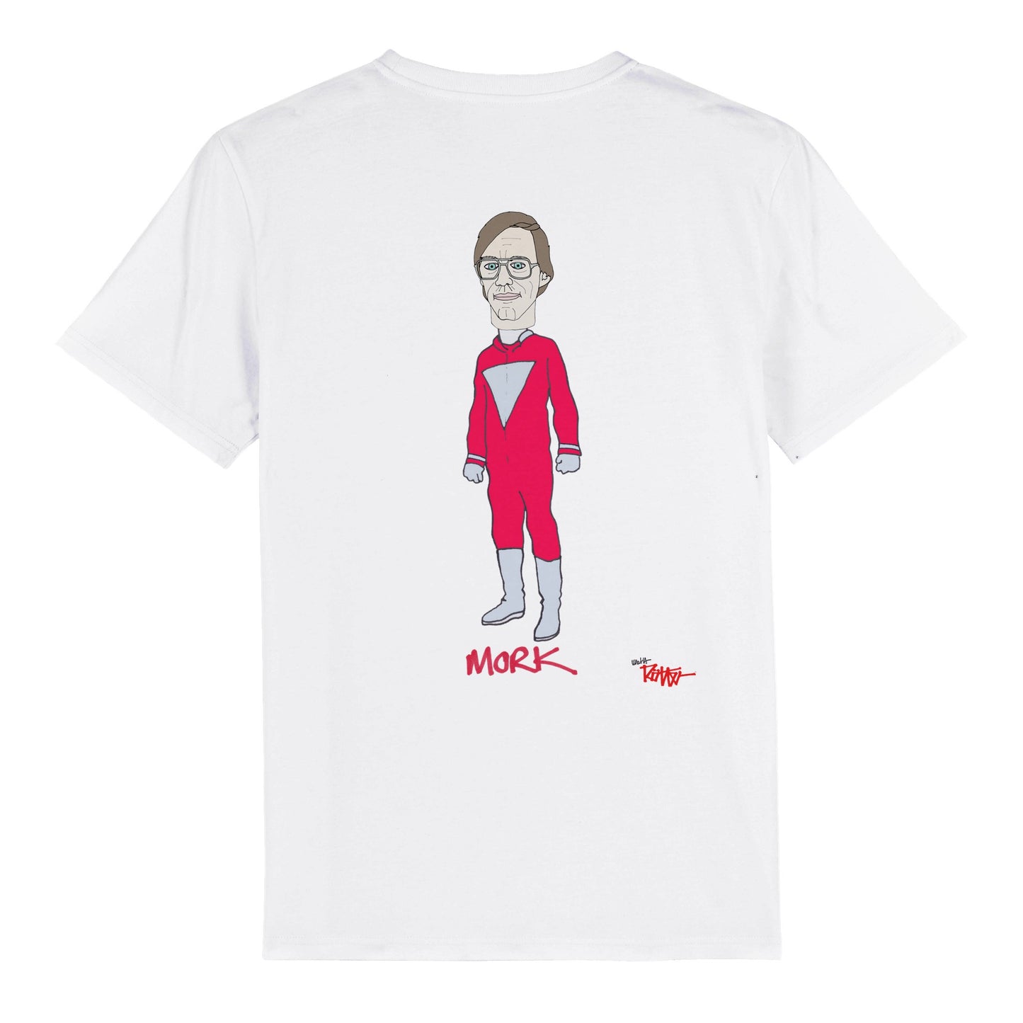 BOB LAZAR - MORK - T-shirt bio unisexe à col rond 