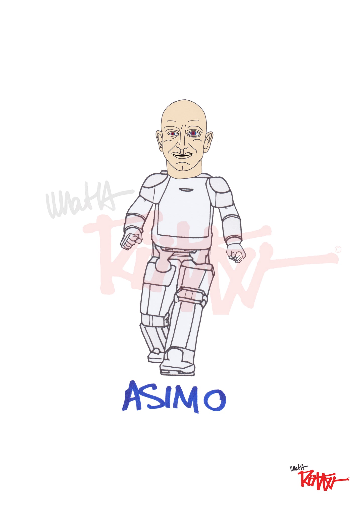 BESOS - ASIMO - T-shirt bio unisexe à col rond