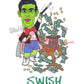 RISHI RICH - SWISH. Organic Unisex Crewneck Sweatshirt