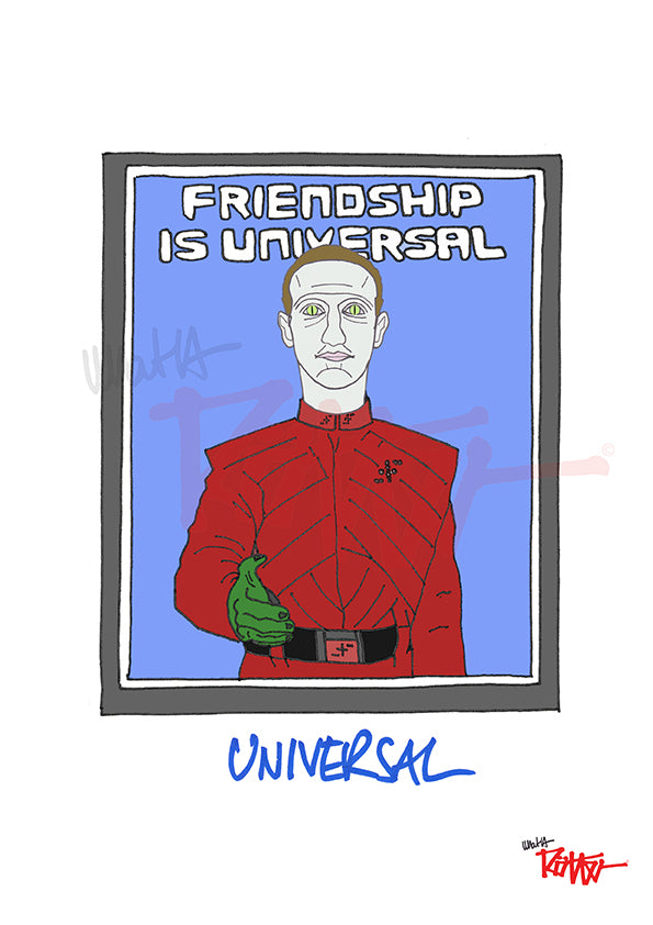 ZUCOIN  - UNIVERSAL. Organic Unisex Crewneck T-shirt