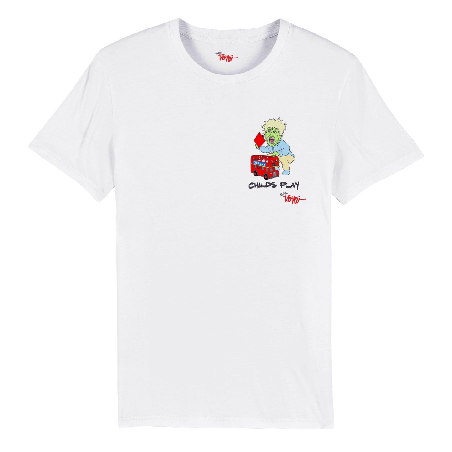 BOJEYMAN-CHILDS PLAY-T-shirt ras du cou unisexe bio