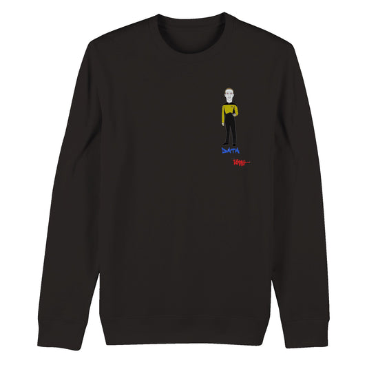 ZUCOIN - DATA. Organic Unisex Crewneck Sweatshirt