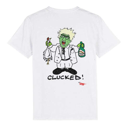 BOJEYMAN-CLUCKED-T-shirt ras du cou unisexe bio