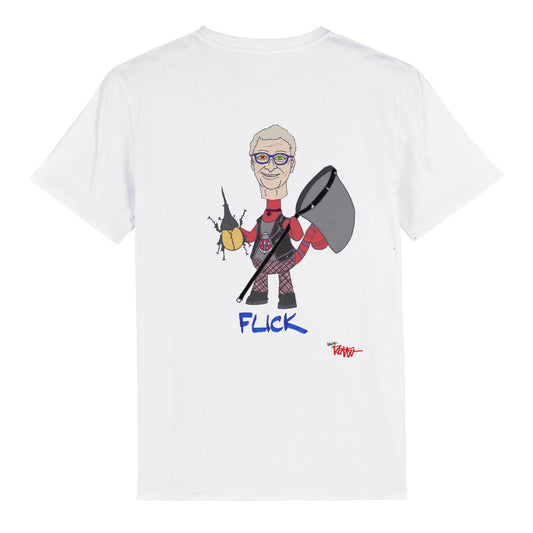 BILLBUCKS - FLICK - T-shirt bio unisexe à col rond
