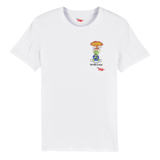 BOJEYMAN - BOMBSCARE - T-shirt bio unisexe à col rond