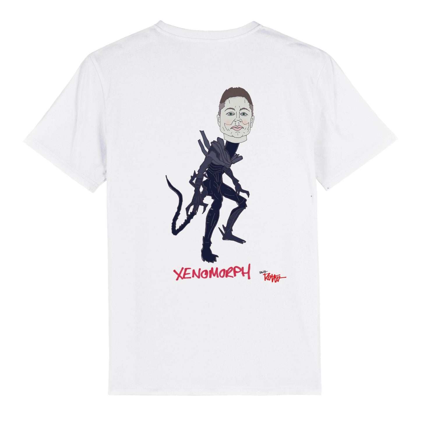 ELONFT - XENOMORPH - T-shirt bio unisexe à col rond 