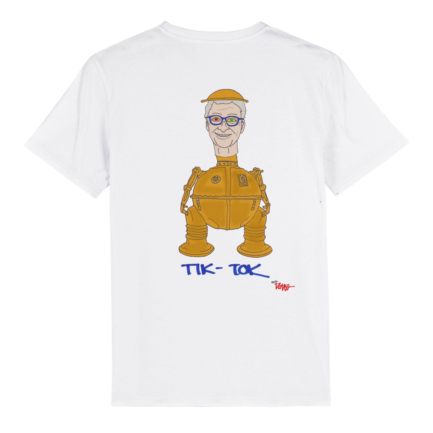 BILLBUCKS - TIK-TOK - Organic Unisex Crewneck T-shirt
