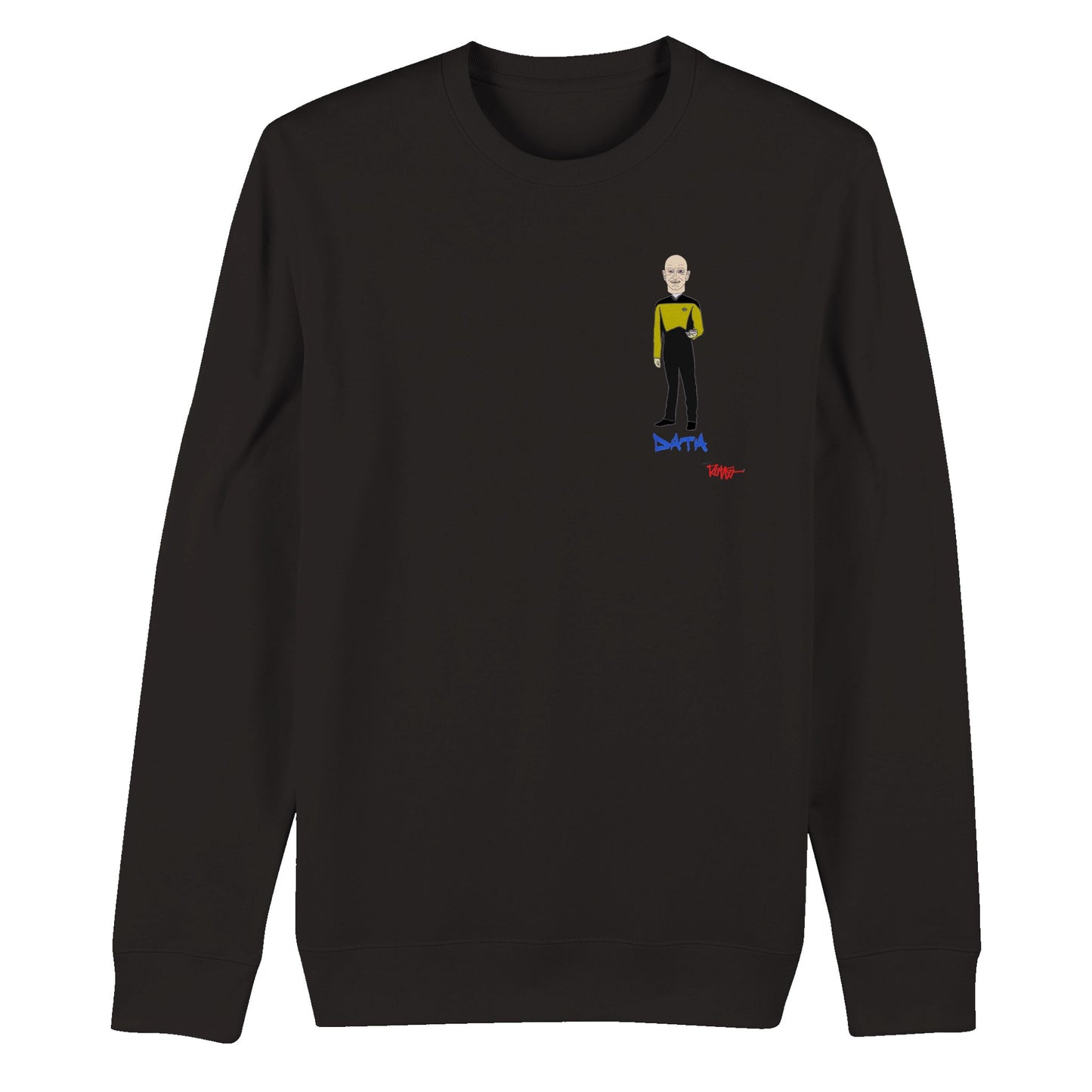 BESOS - DATA. Organic Unisex Crewneck Sweatshirt