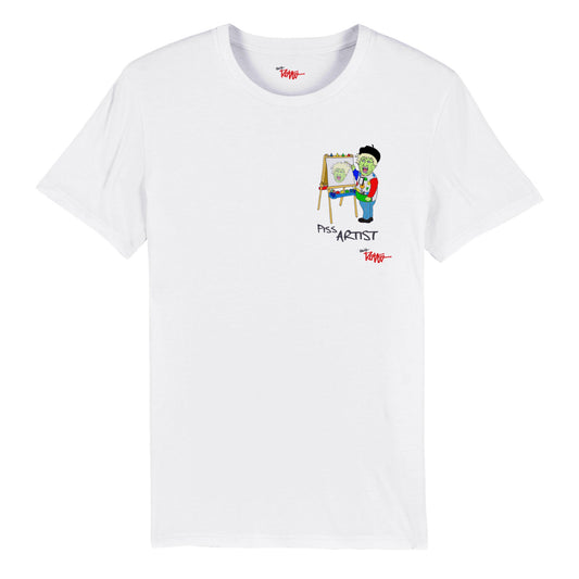 BOJEYMAN-PISS ARTIST-オーガニックユニセックスクルーネックTシャツ