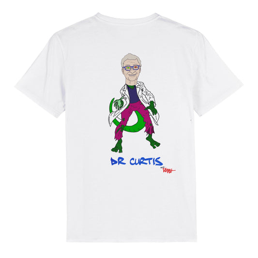 BILLBUCKS - DR CURTIS - T-shirt bio unisexe à col rond