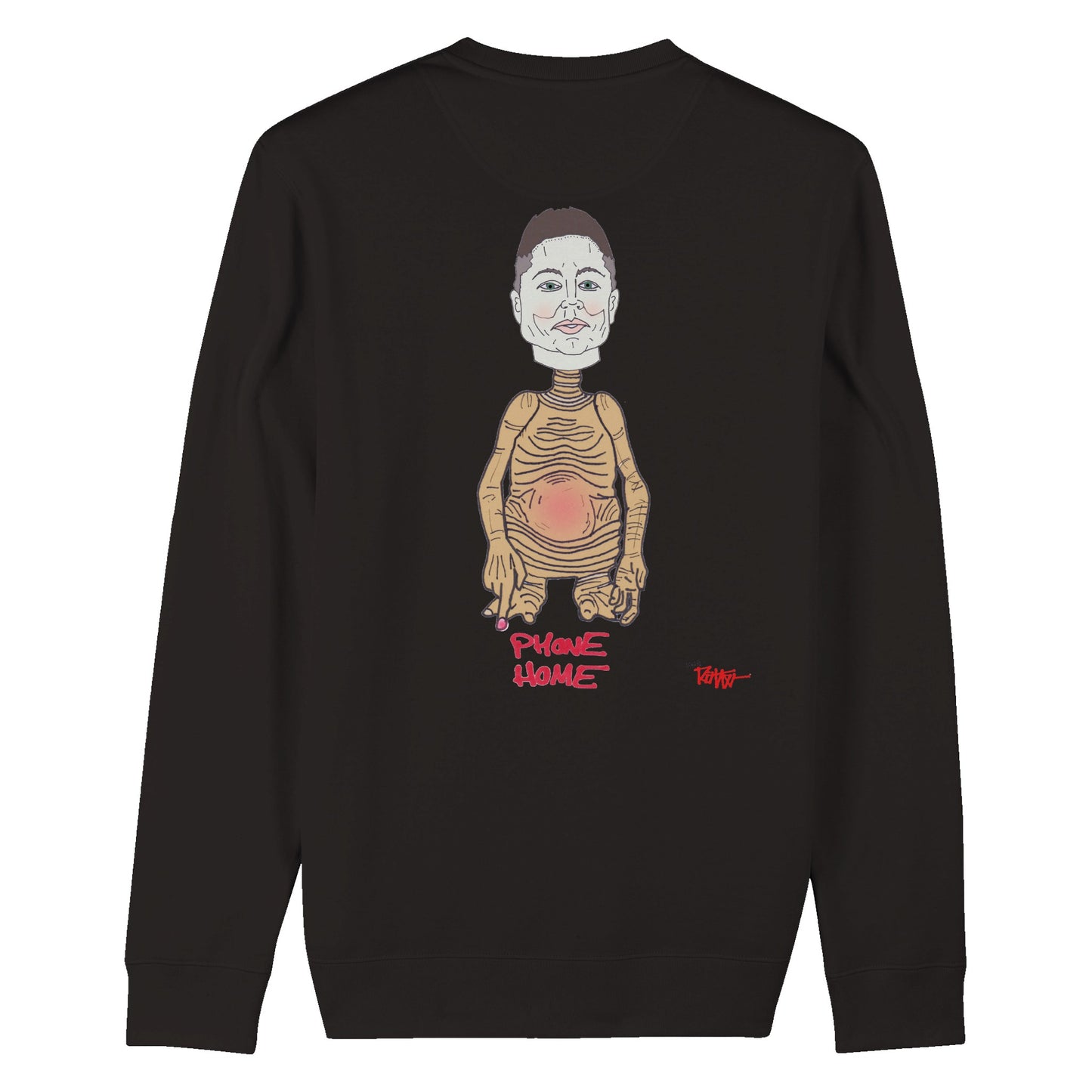 ELONFT - ET - Phone Home. Organic Unisex Crewneck Sweatshirt