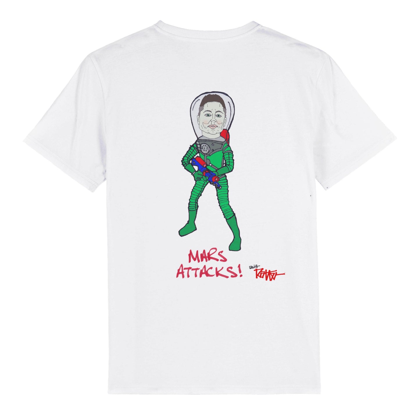 ELONFT - MARS ATTACKS - Organic Unisex Crewneck T-shirt