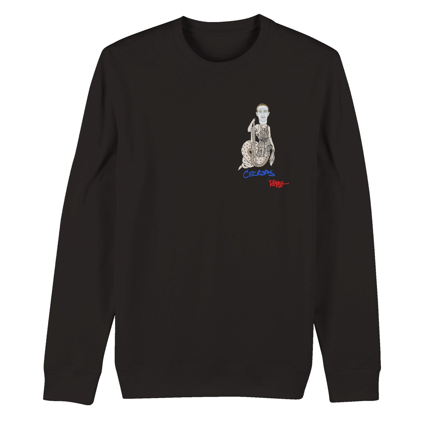 ZUCOIN - CERCROPS. Organic Unisex Crewneck Sweatshirt