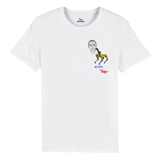 ZUCOIN - HELPER - T-shirt bio unisexe à col rond 