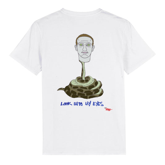 ZUCOIN - LOOK INTO MY EYES - T-shirt bio unisexe à col rond 