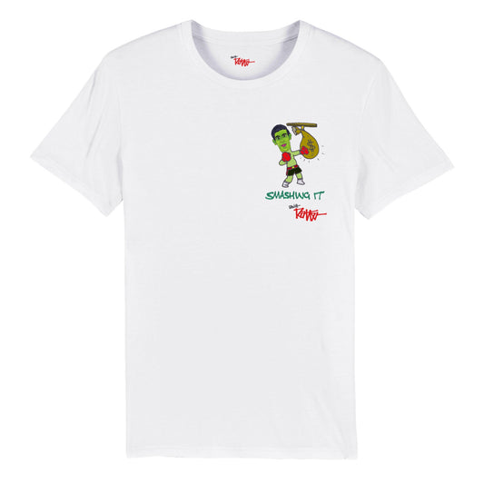 RISHI RICH-SMASHING IT-Organic Unisex Crewneck T-shirt