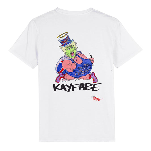 BOJEYMAN - KAYFABE - T-shirt bio unisexe à col rond