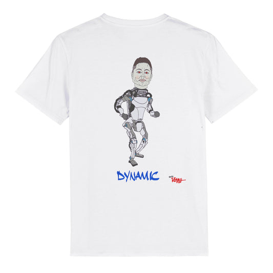 ELONFT - DYNAMIC - T-shirt bio unisexe à col rond 