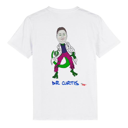 ELONFT - Dr Curtis - T-shirt bio unisexe à col rond