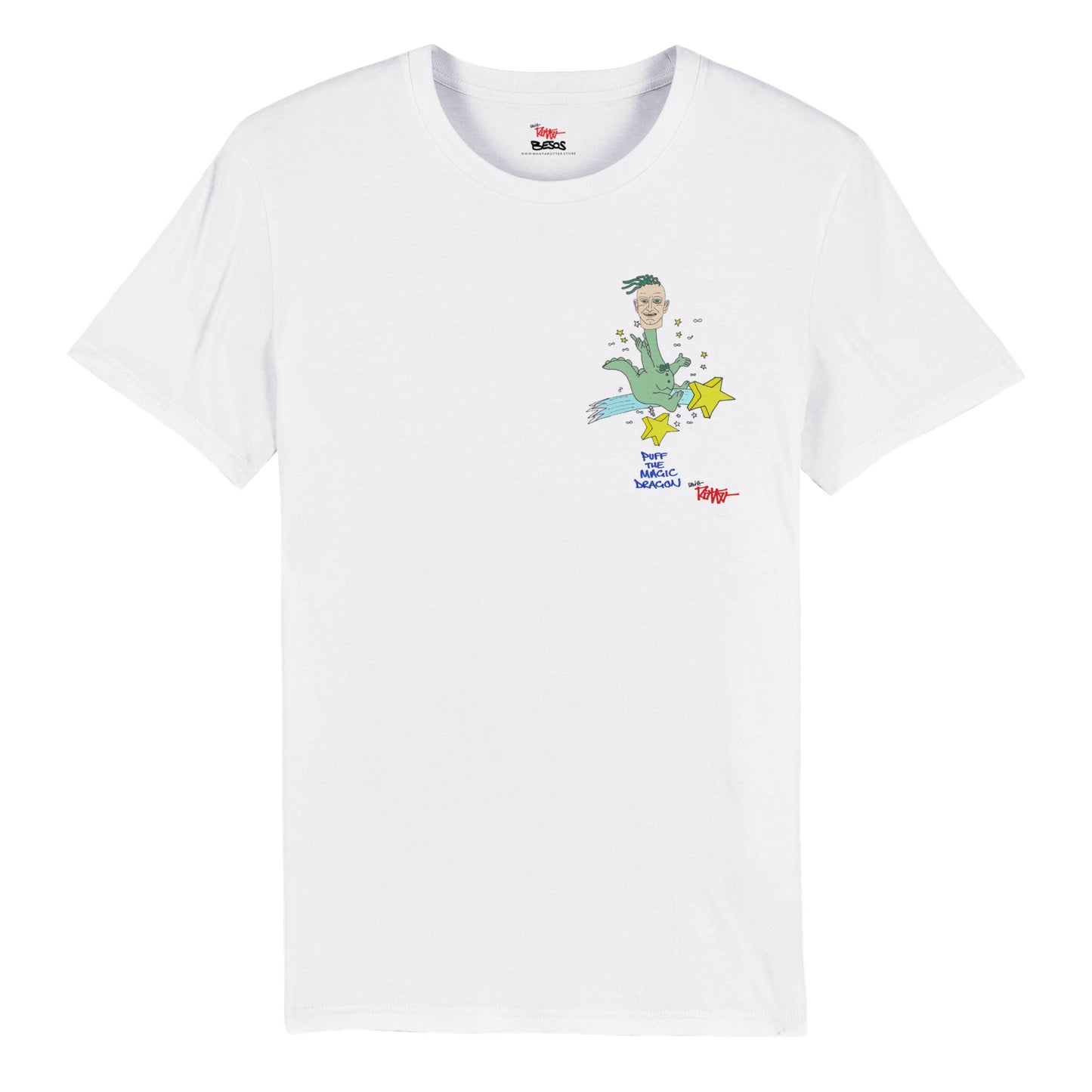 BESOS - PUFF LE DRAGON MAGIQUE - T-shirt bio unisexe à col rond 