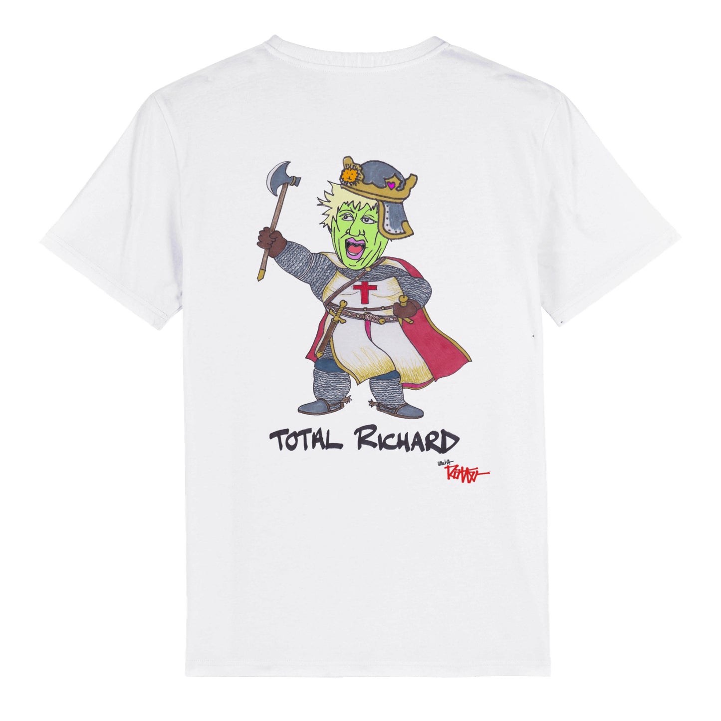 BOJEYMAN - TOTAL RICHARD - T-shirt col rond unisexe bio