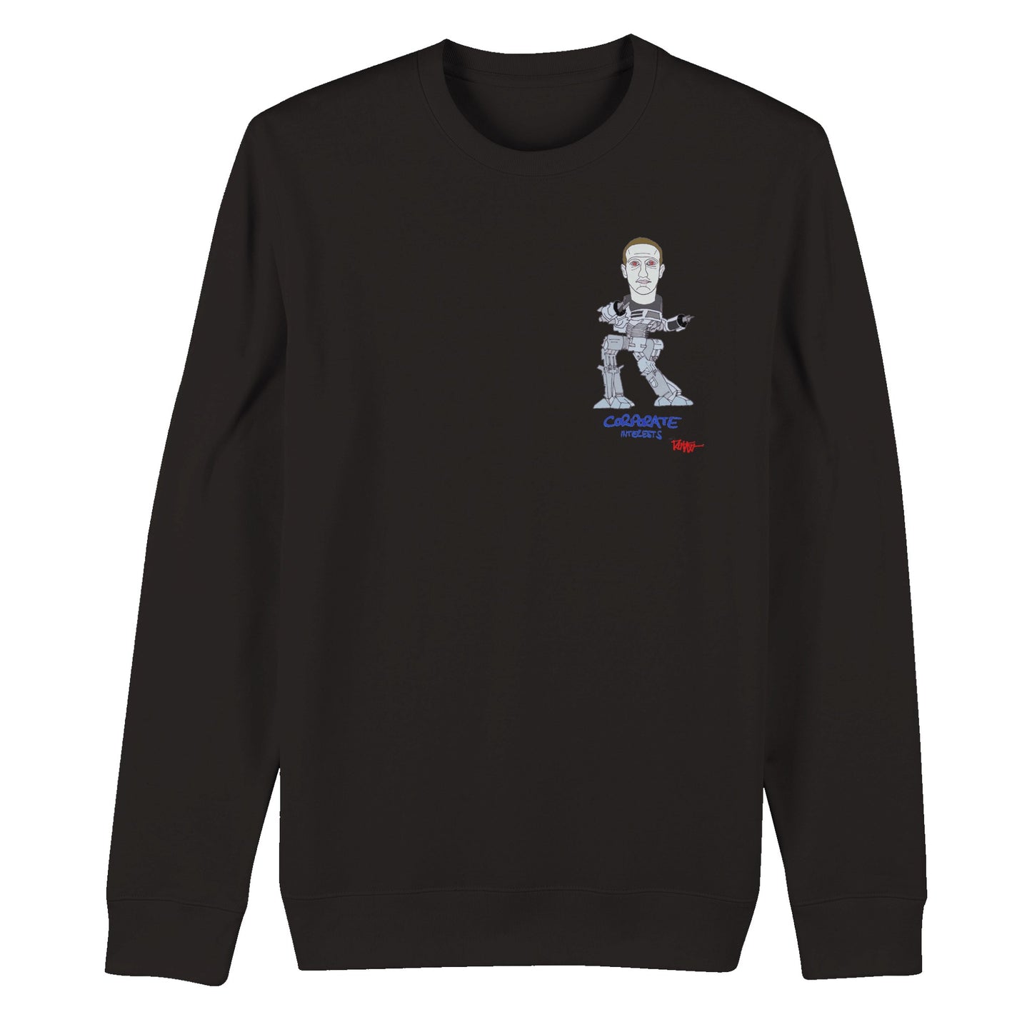 ZUCOIN - CORPORATE INTERESTS. Organic Unisex Crewneck Sweatshirt