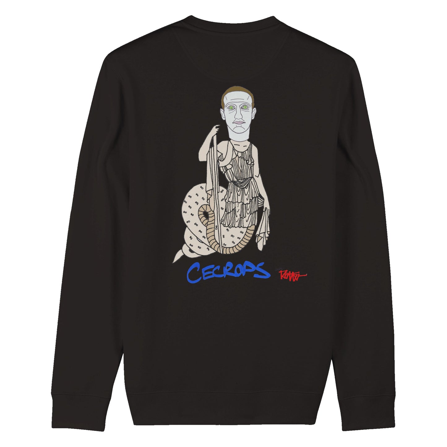 ZUCOIN - CERCROPS. Organic Unisex Crewneck Sweatshirt